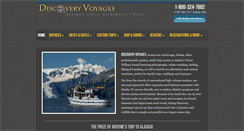Desktop Screenshot of discoveryvoyages.com
